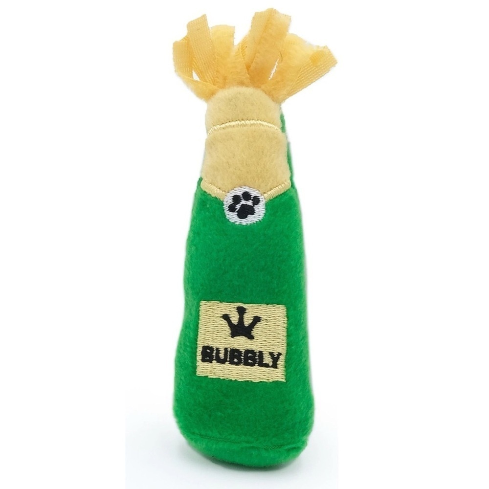 Bubbly Champagne Catnip Filled Cat Toy